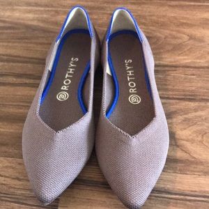 Rothys Purple Mink Point size 10 NWOT